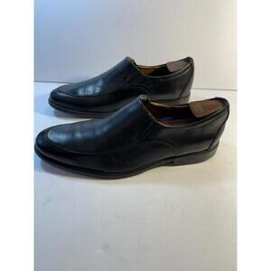 Clarks Collection Extreme Comfort Loafers Dress Shoes Slip On Black Leather 10 M